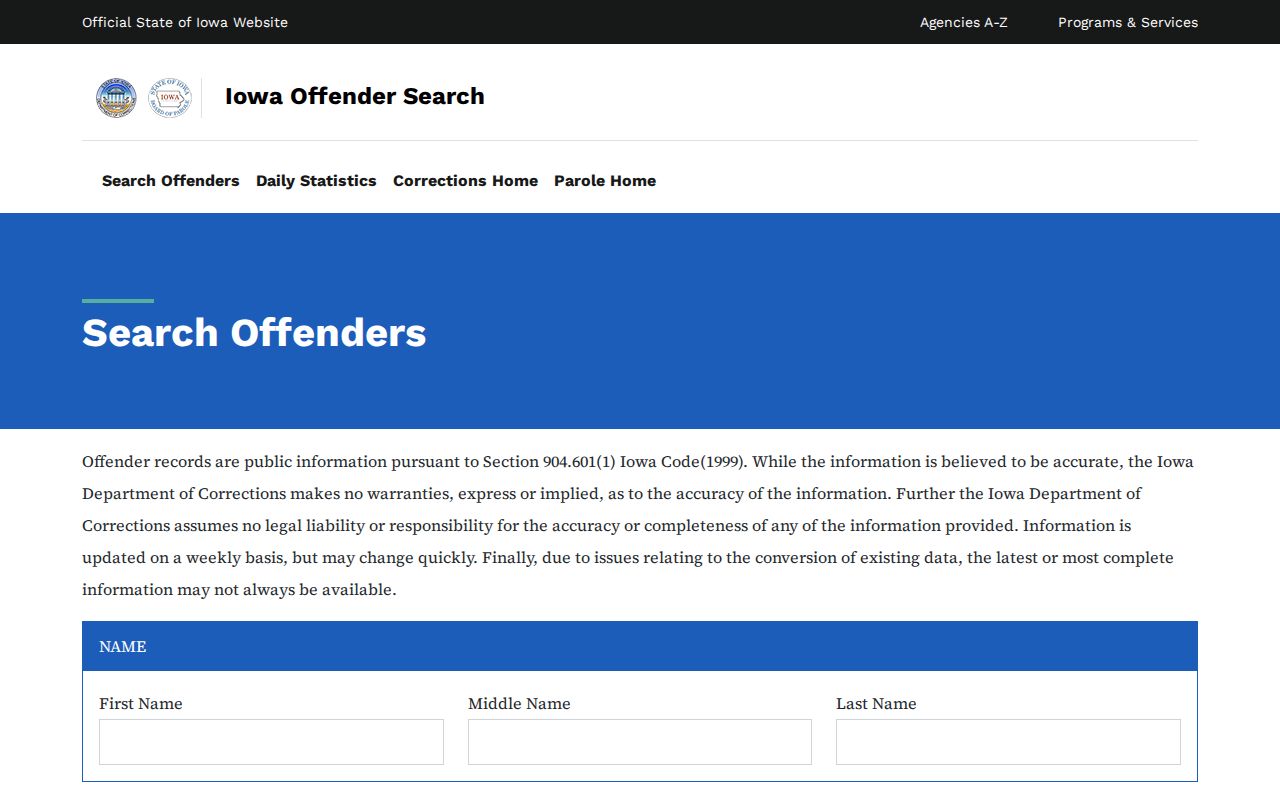 Iowa DOC search after Cerro Gordo County arrest